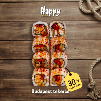 -30% Budapest tekercs